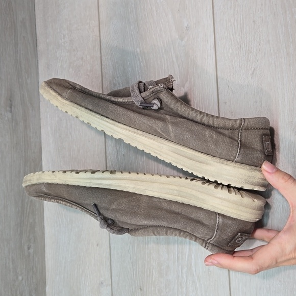 Hey Dude Mens Wally Washed Mud Loafer Slip on shoes sz 13 - Picture 10 of 13